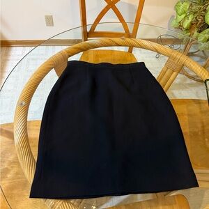 Classic Black Pencil Skirt
